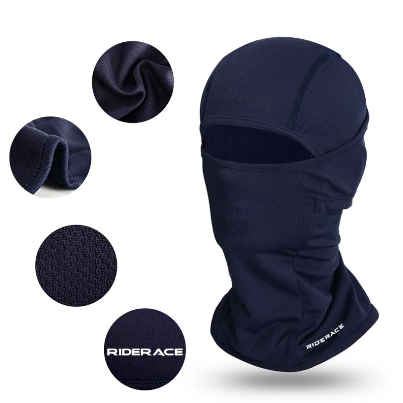 MDL1904/1929 Balaclava Infantil Preta-Cinza Máscara Facial para Ciclismo