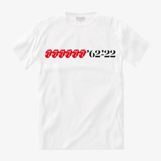 Camiseta The Rolling Stones - Tongue Line Up 62 22 - Branca em Oferta na Shopee