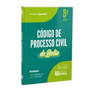 Código de Processo Civil - CPC de bolso - 2026 Rideel em Oferta na Shopee