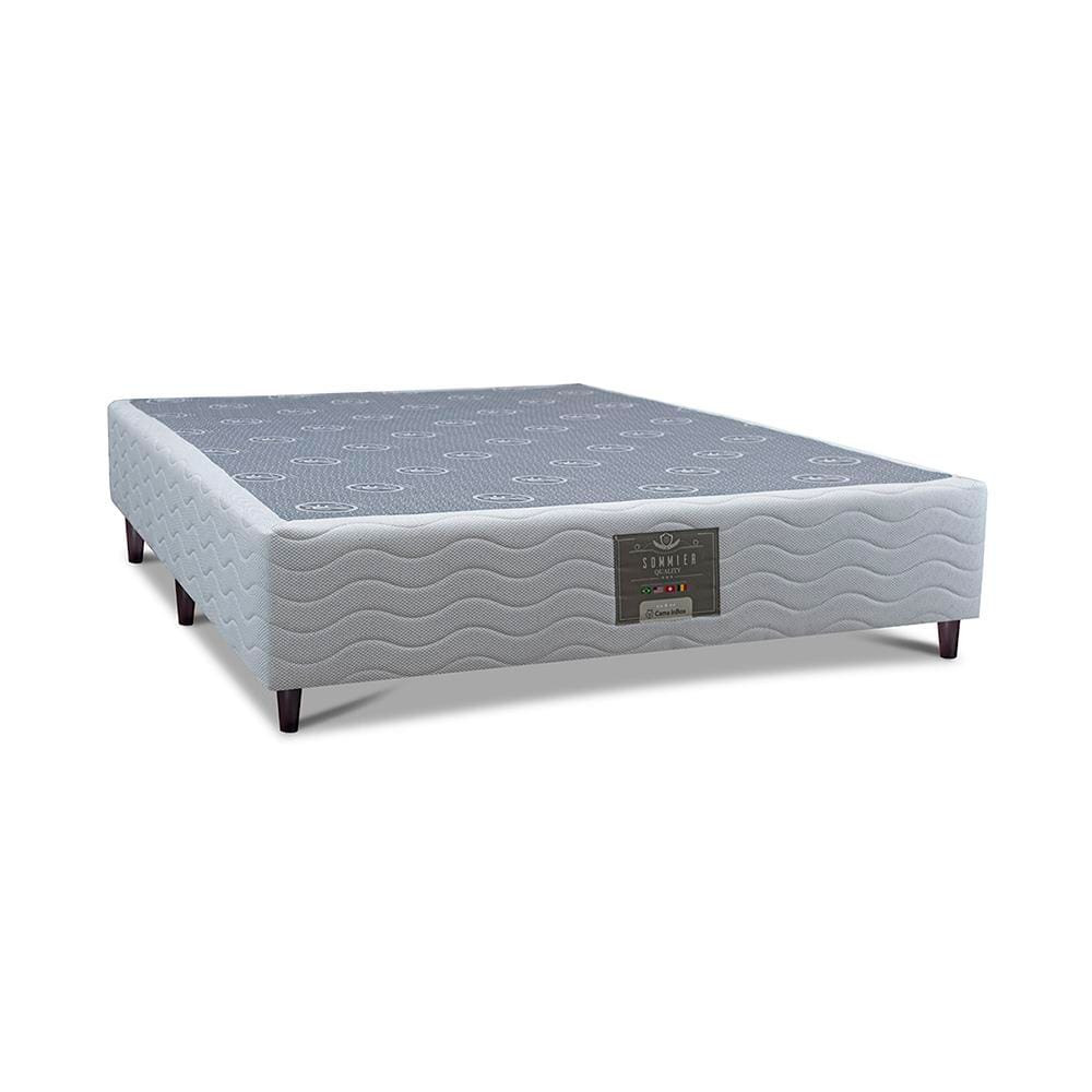 Base Box para Colchão Casal Moderne 26x138x188cm Cama inBox