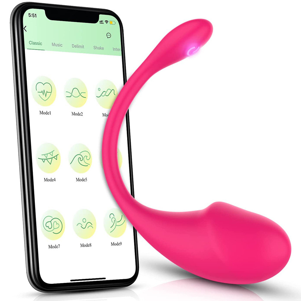 Vibrador Controle no celular a Distância via App  Bluetooth Recarregável via usb em Oferta na Shopee