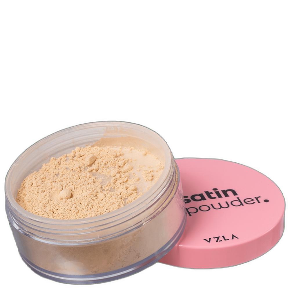 Vizzela Cosméticos Satin Powder 02 - Pó Solto Acetinado 9g