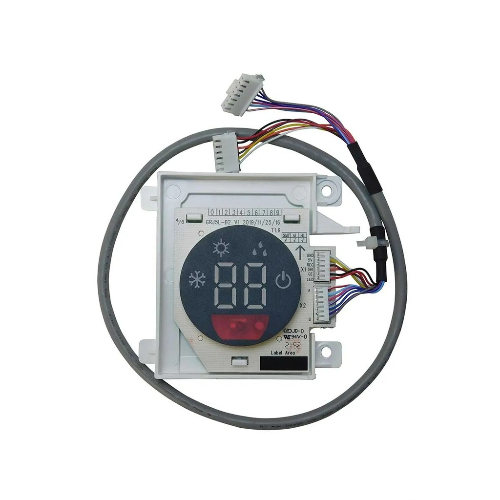 PLACA RECEPTORA DISPLAY EVAPORADORA SPLIT GREE GARDEN 7 A 24.000 BTUS - P3056504301