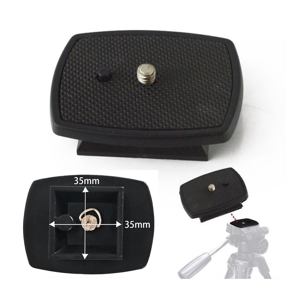 Sapata 35mm Base De Engate Rápido Para Tripé De Vídeo E Fotografia