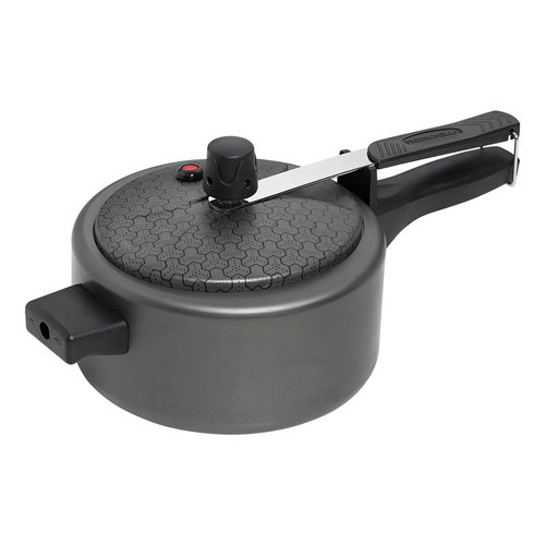 Panela De Pressão Antiaderente 2l Mini Pressionella Ramos Cor Grafite