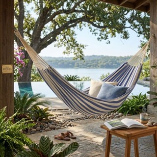 Rede De Dormir Riviera 3,90 Metros Gigante Casal Resistente em Oferta na Shopee