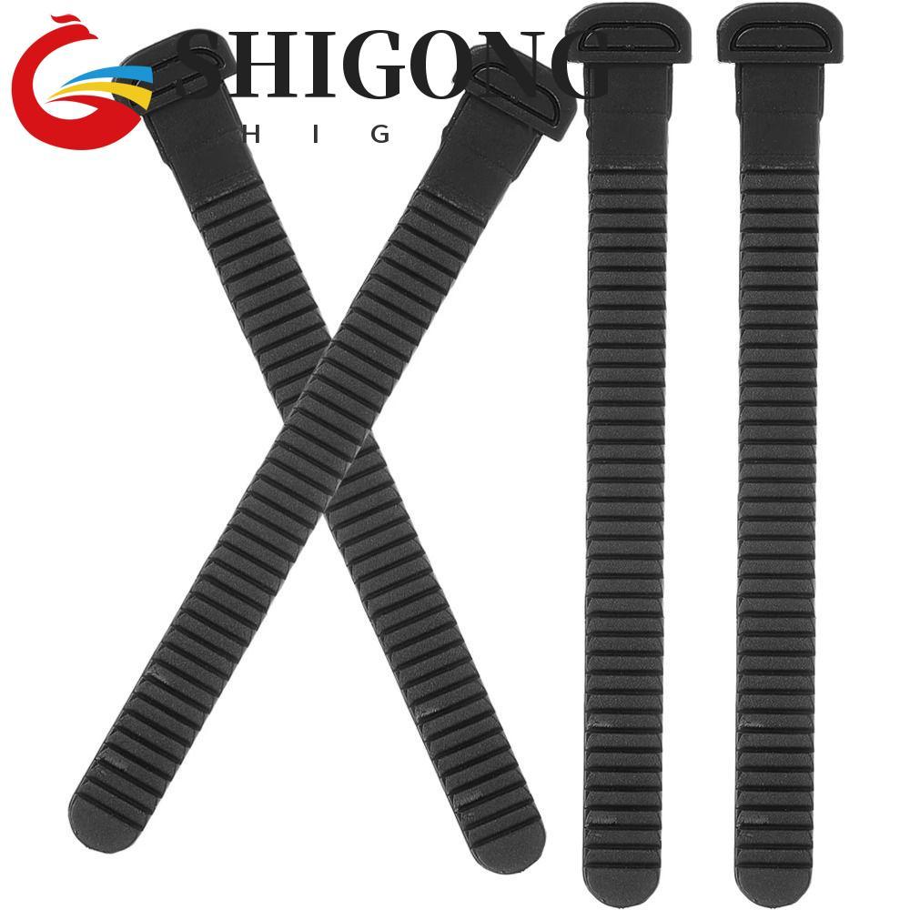 SHIGONG Cinta De Patins , Tiras De Patinação De Velocidade Ajustáveis Profissionais , Fixação Fivela De Bota De Skate