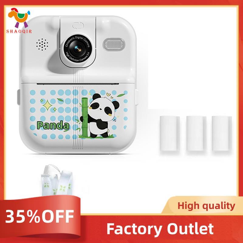 Crianças Câmera Dinossauro Panda Foto Impressora