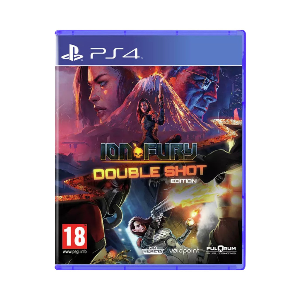 Ion Fury Double Shot Edition PS4 EUR Midia Fisica — oferta na Shopee