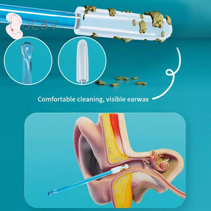 [JCBV] 24 Pçs/Saco Removedor De Cera De Ouvido Descartável Stiy Ear Pi Para Crianças Mais Velhos Adulto Limpador Adesivo