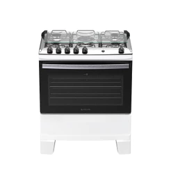 Fogão 5 bocas Atlas Agile Up Automático Mesa Inox