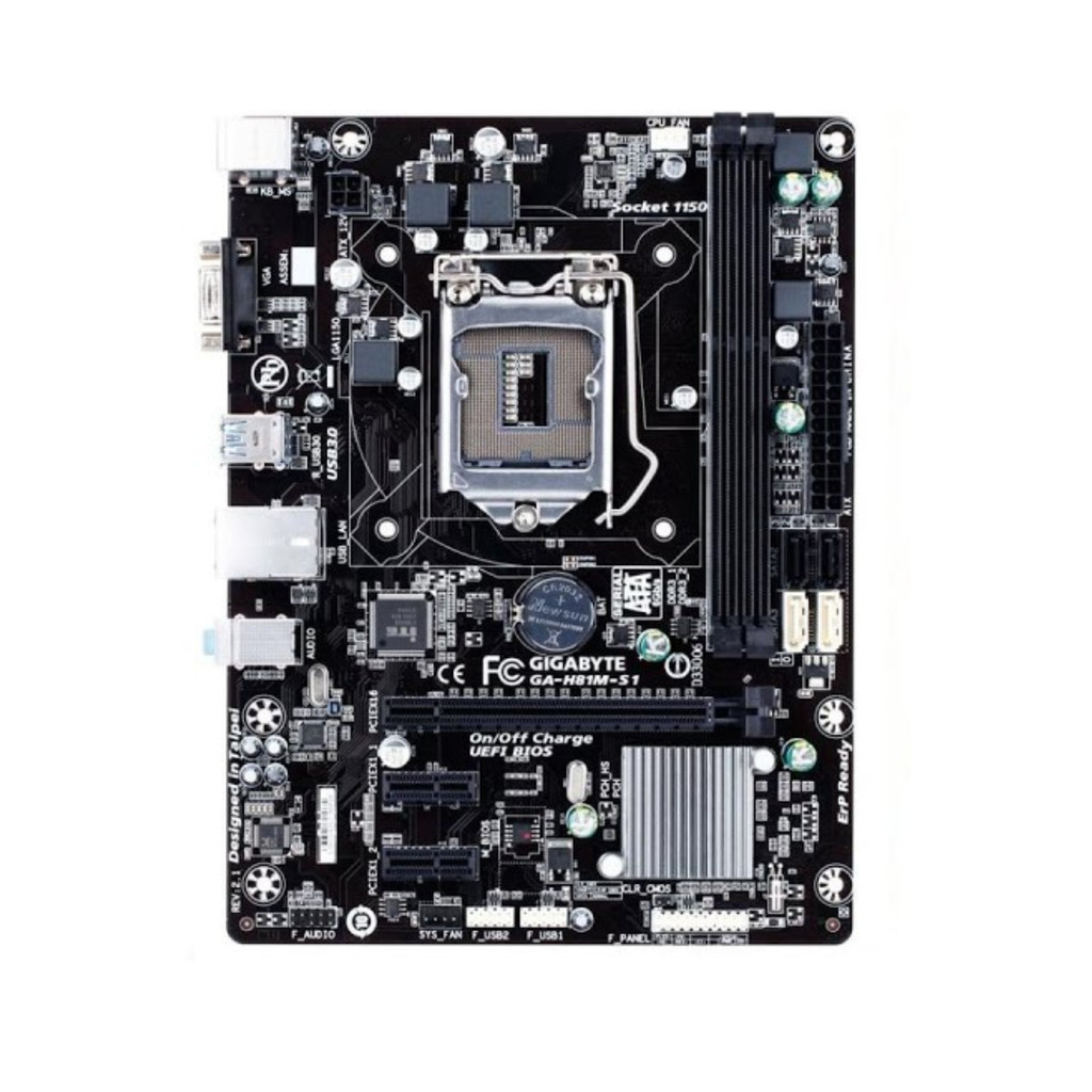 Placa Mãe Gigabyte Socket 1150 Ddr3 GA-H81M-S1