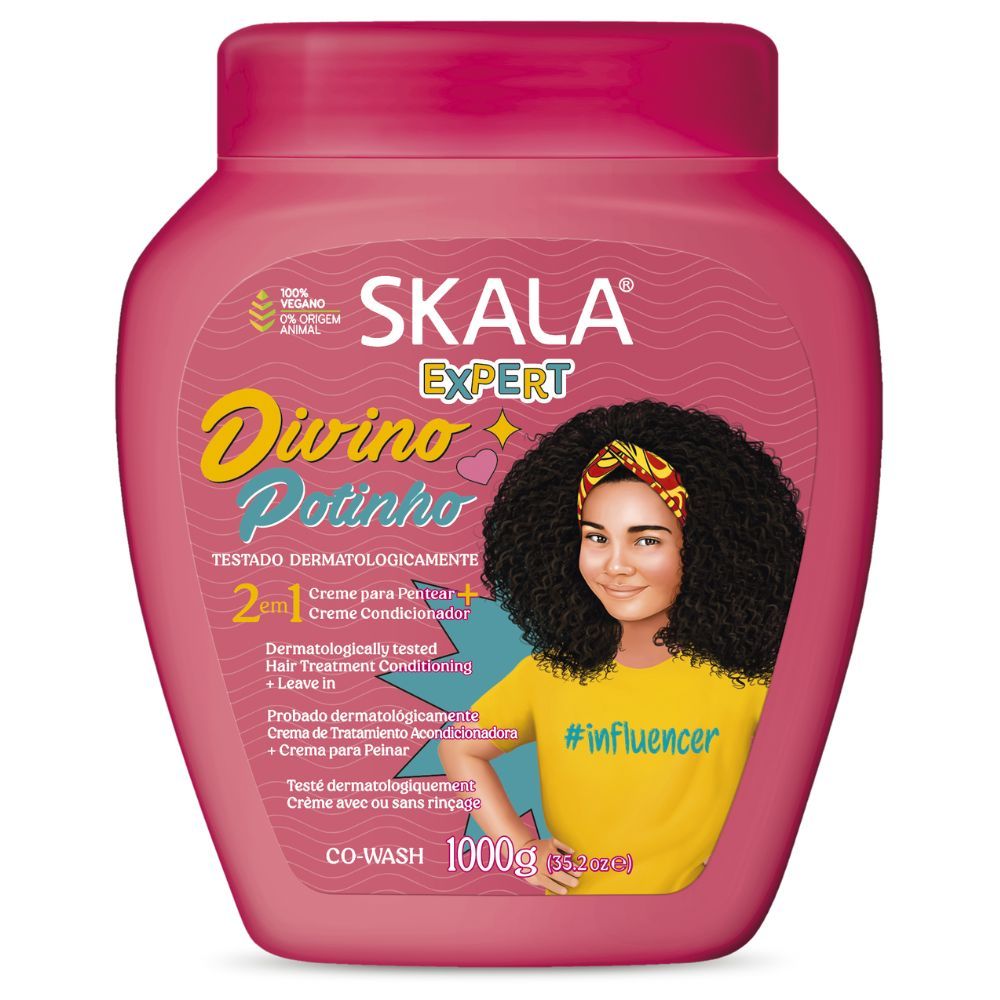 Creme de Tratamento Infantil Skala Expert Kids Divino Potinho 2 em 1 1Kg em Oferta na Shopee
