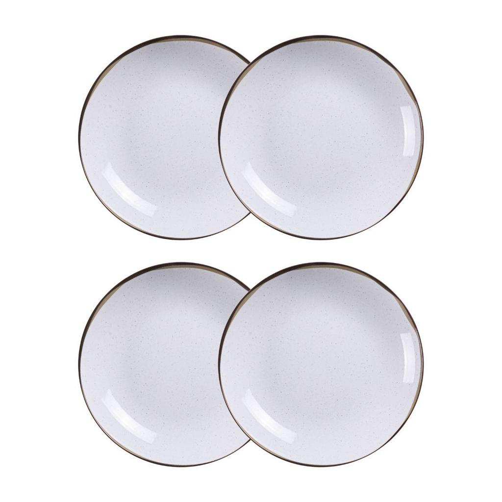 Conjunto 4 Pratos Fundos 21cm Canyon Porcelana Tramontina