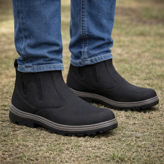 Bota Casual Masculina com Solado Emborrachado  Alta Durabilidade Trilha Passeio Trabalho