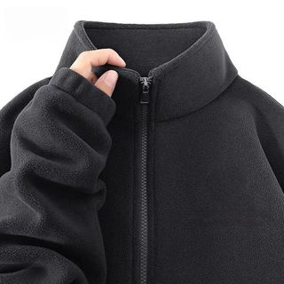 Comércio exterior Polar velo jaqueta masculina inverno forro de lã engrossado cordeiro velo quente velo jaqueta de lã co