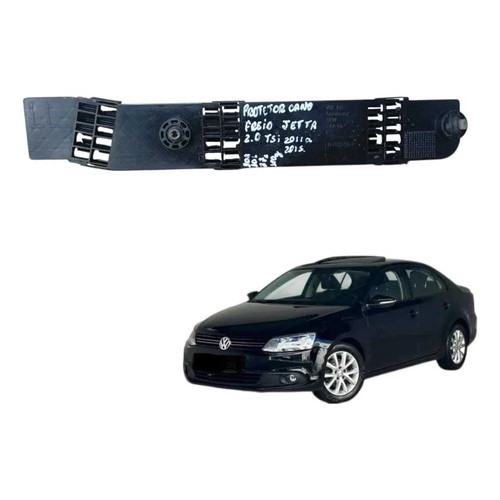 Protetor Cano Freio Vw Jetta 2.0 Tsi 2011 A 2015 Preto