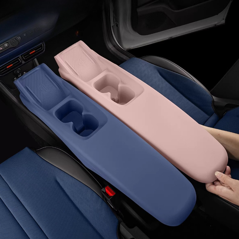 Para BYD Dolphin Mini Caixa De Apoio De Braço De Controle Central Capa De Silicone Integrada Interior Sem Fio Enchiment