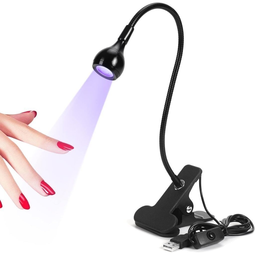 Mini Cabine Lâmpada UV Led Secador De Unhas Gel Clipe USB Flexível Manicure