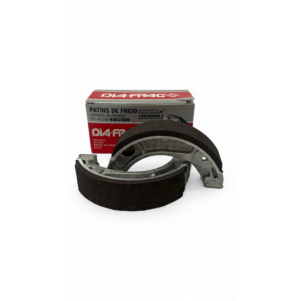 LONA PATIM FREIO TRASEIRO DIAFRAG BIZ 100 110 125 / POP 100 110 / BROS 125 150 / XLR125(+0,50)
