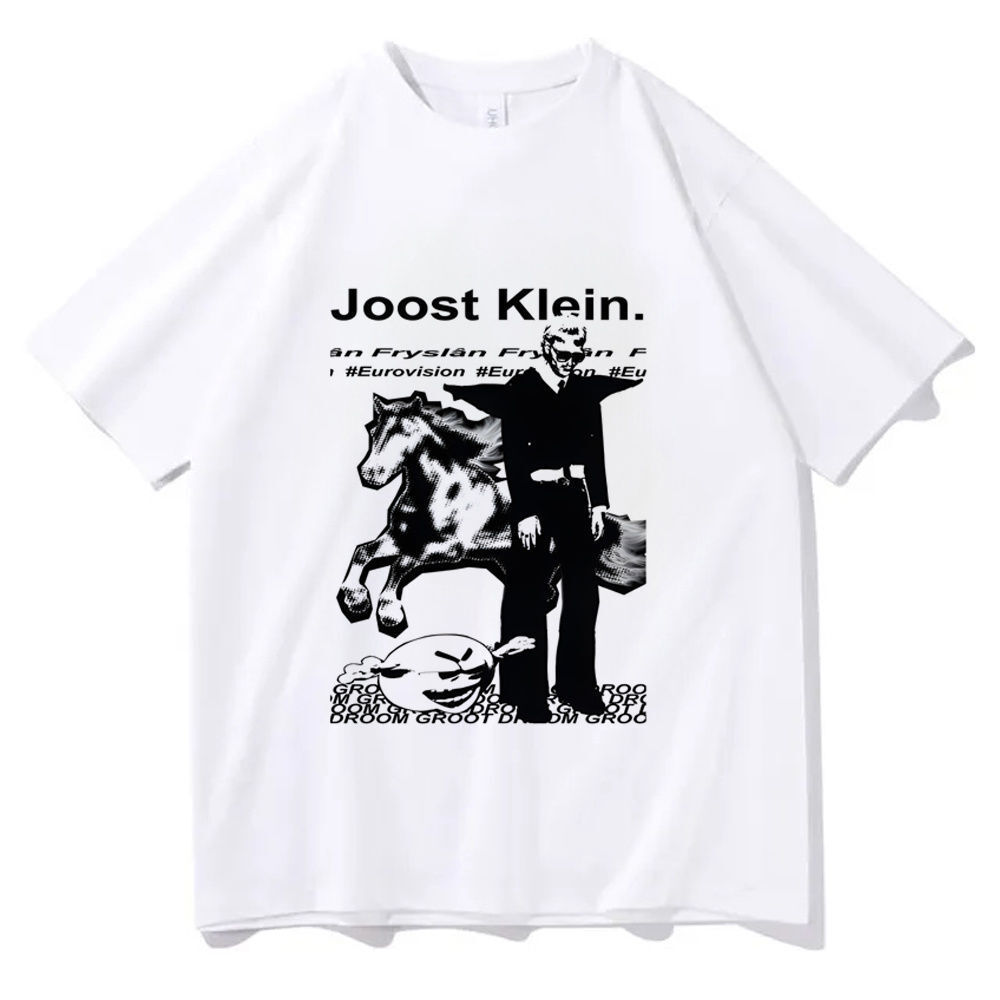 Joost Klein Camisa Adolescente harajuku Gótico Estética Y2k streetwear 80s t 2000s Punk Gráfico Estético