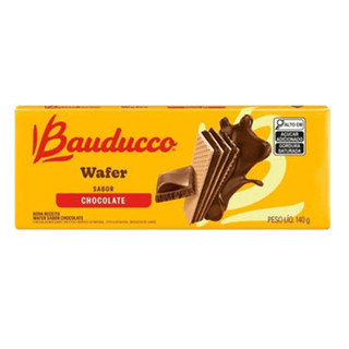 Biscoito Wafer de Chocolate Bauducco em Oferta na Shopee