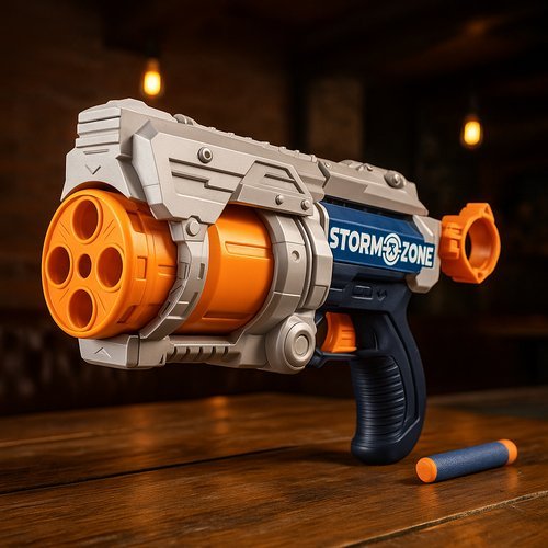 Pistola Lanca Dardos Brinquedo Infantil Jogo Diversao 12 Pecas Sortidas