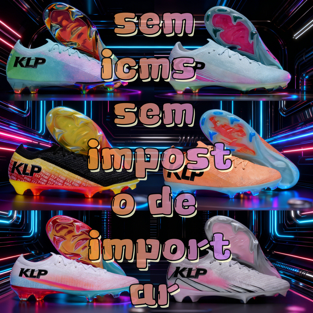 Chuteiras KLP Vários Locais Nº 16 Botas de Futebol Modelo FG Disponíveis em Múltiplas Cores  society