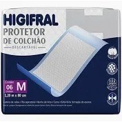 Protetor De Colchão Lençol Absorvente Higifral Tamanho M