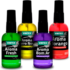 Aromatizante Automotivo Arominha Spray 60ml Cheirinho Odorizador Vintex Vonixx