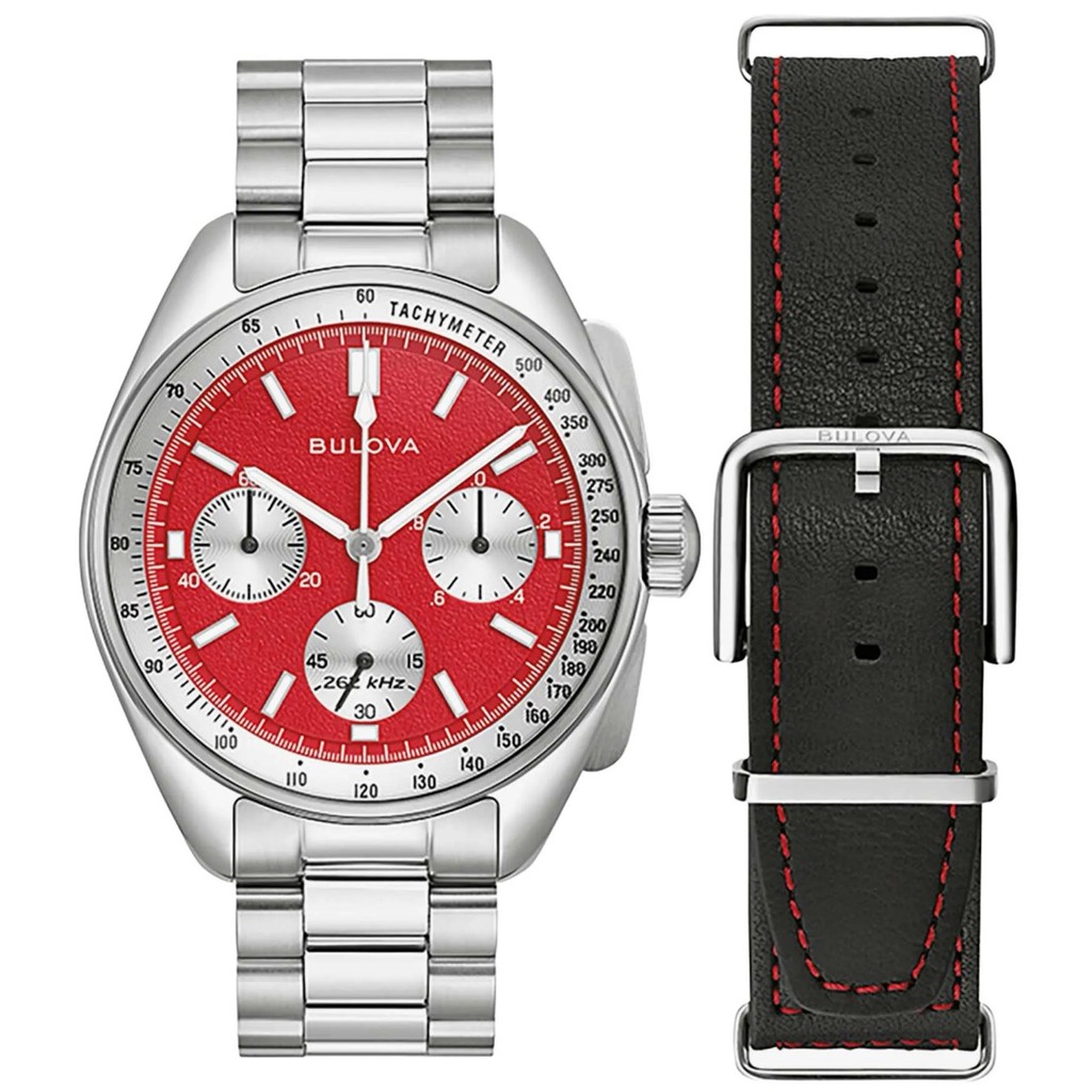 Relógio Bulova Masculino Lunar Pilot Prescisionist 43mm 96K115