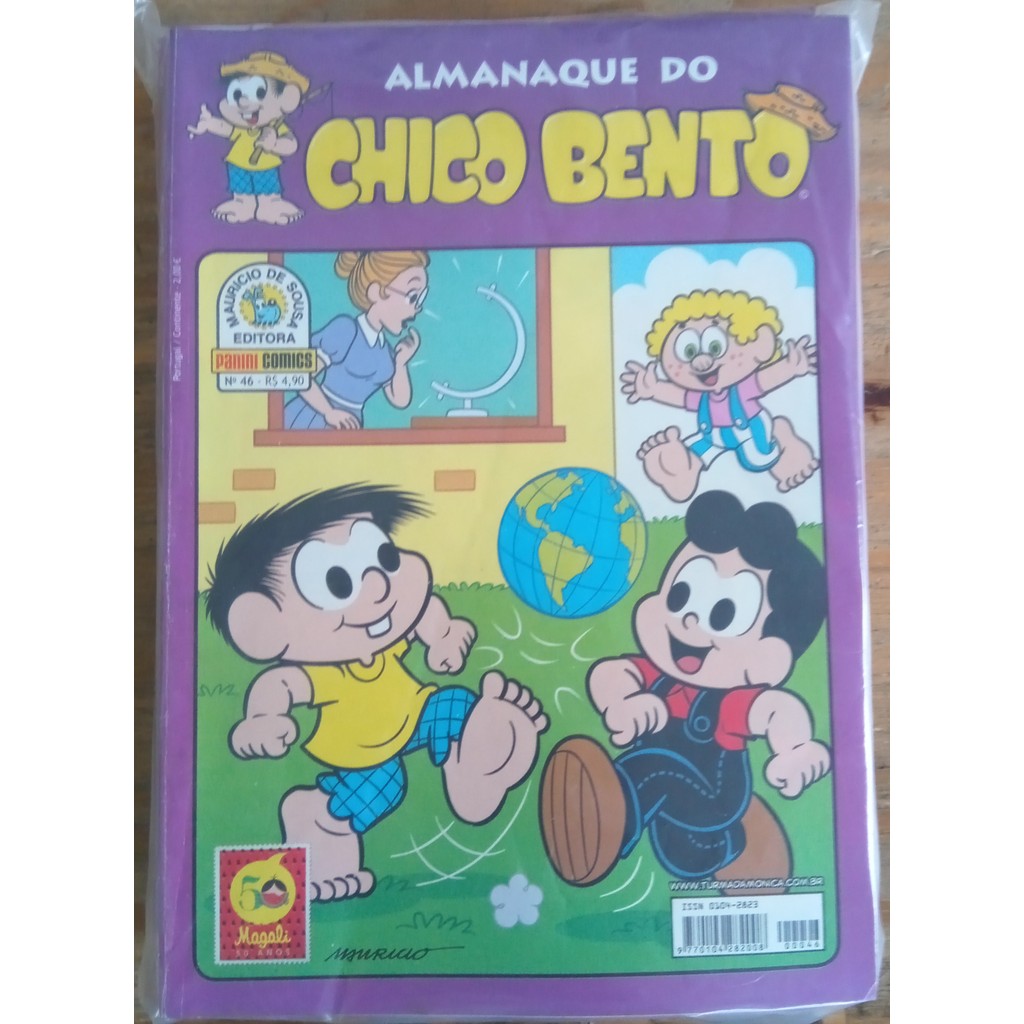 LIVRO, HQ(10), GIBI, DIVERSOS, MAURÍCIO DE SOUSA, TURMA DA MÔNICA, CHICO BENTO, MAGALI, CASCÃO, CEBOLINHA, DIVERSOS