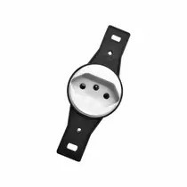 TOMADA HASTE LONGA 2P+T 10A 250V BRANCA REF 9894-9 - BLUX