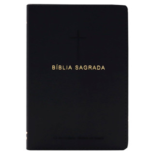 Bíblia Sagrada | NAA | Referências Cruzada | Capa Luxo Preta em Oferta na Shopee