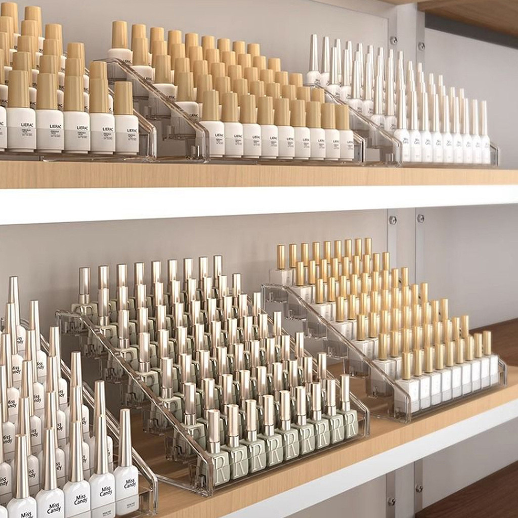 5/7 Andares Espositor de Esmaltes Organizador de Cosméticos Acrílico Transparente Para Maquiagem Batons Perfumes