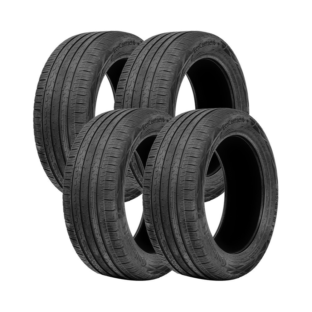Kit 4 Pneus Continental Aro 14 EcoContact 6 165/70R14 85T XL