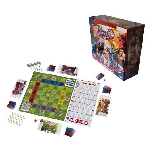 Spaghetti Western Games Kaos Ball Jogo Tabuleiro Esporte 2-4