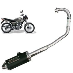 Escapamento Honda Titan 150 Esd 2004 a 2008 Mini Tri Fortuna