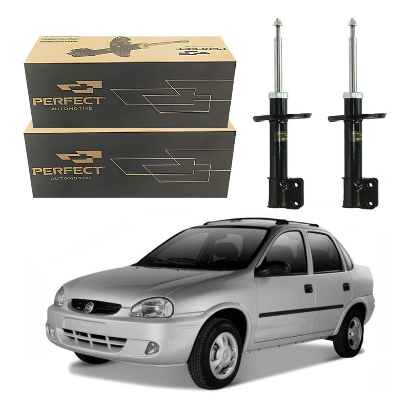 Par Amortecedor Dianteiro Corsa Classic 1.0 8v 2002 A 2010