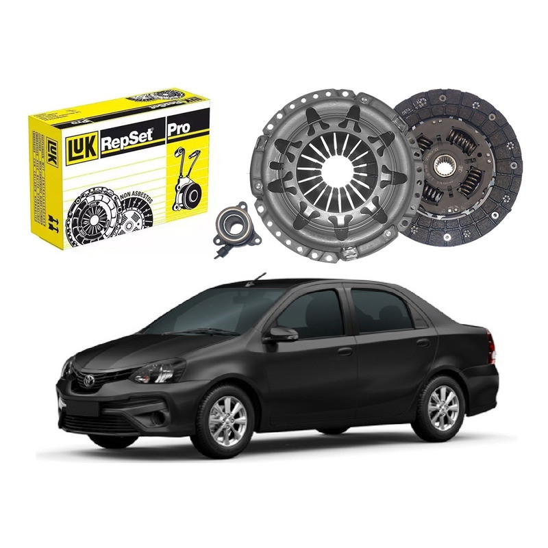Kit Embreagem Luk Atuador Etios Sedan 1.5 2016 A 2020