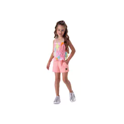 Conjunto Curto Tie Dye Menina Marisol