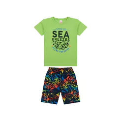Conjunto Curto Estampado Menino Marisol