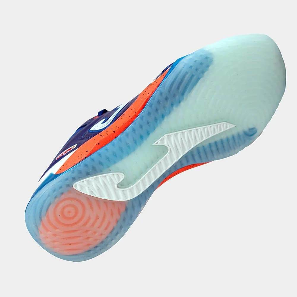 Chuteira Joma Futsal Top Flex Plus Marinho/Vermelho · foto 2