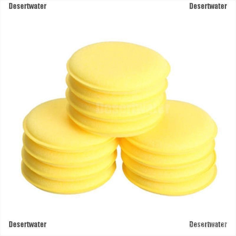 Dwbr 12 Peças Almofada De Espuma Aplicadora De Cera / Esponja Para Limpeza De Carro / Veículo / Diariamente