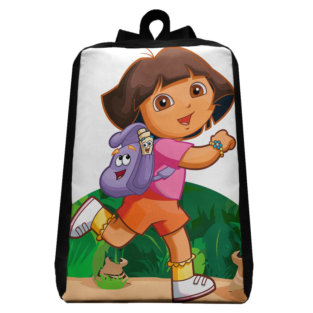 Mochila Dora Aventureira mochilinha Desenho Volta as Aulas Bolsa de Costa