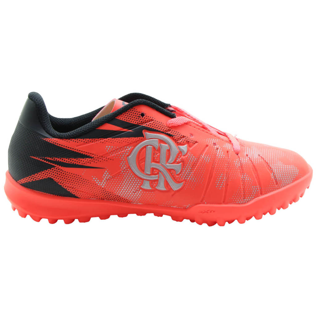 Chuteira Futebol Society Vision 3 Flamengo Infantil OXN