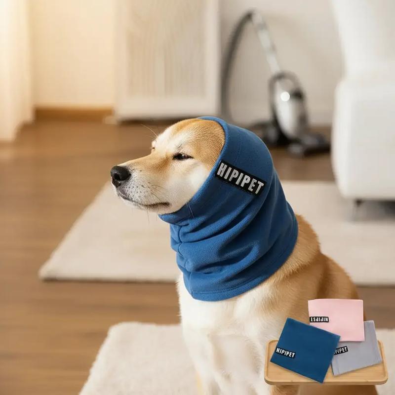 Fones de Ouvido para Cães com Redução de Ruído, 1 Unidade de Protetores de Ouvido Macios e Quentes à Prova de Ruído, Cha