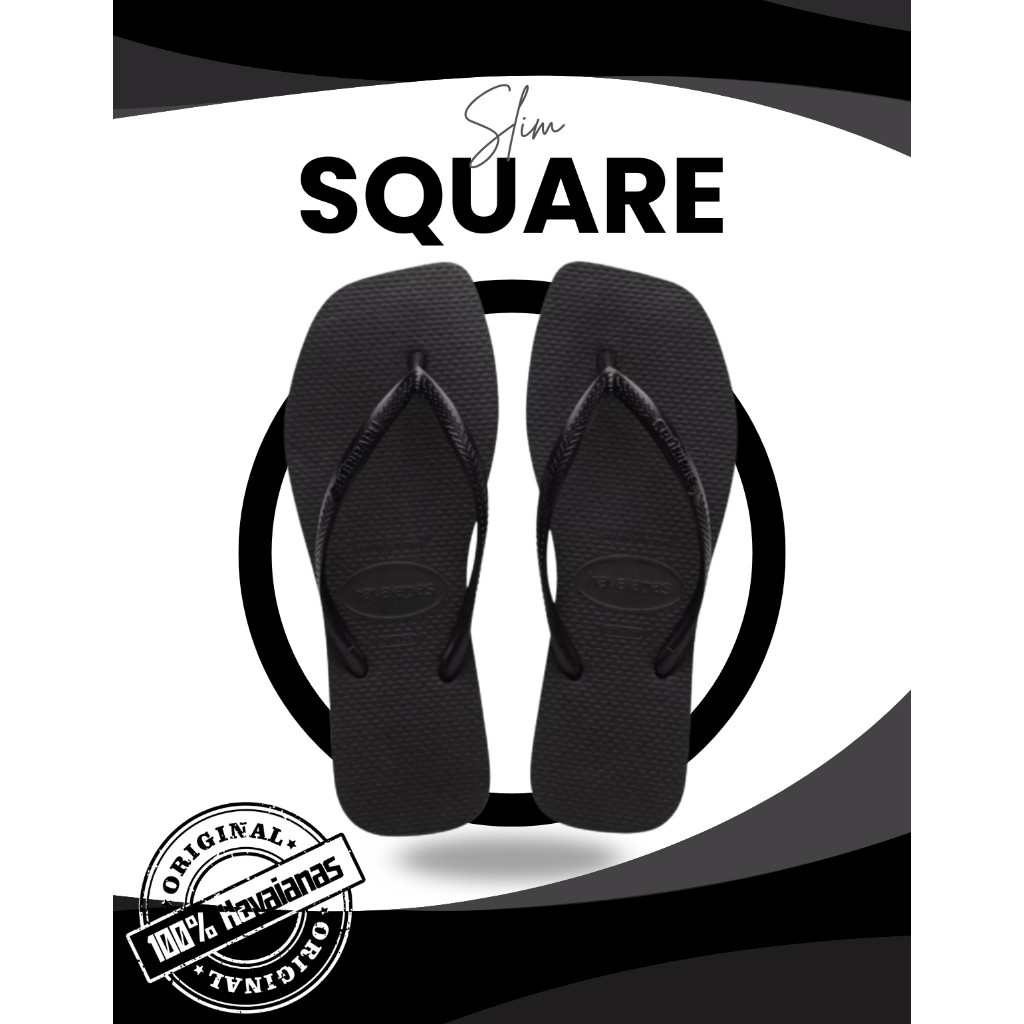Chinelo Havaianas Slim Square Macio Conforto Original