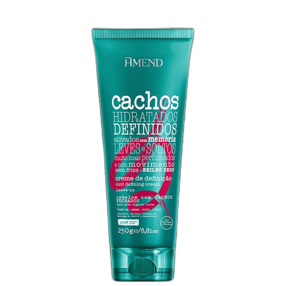 Amend Cachos + Fechados - Leave-in 250g Blz em Oferta na Shopee