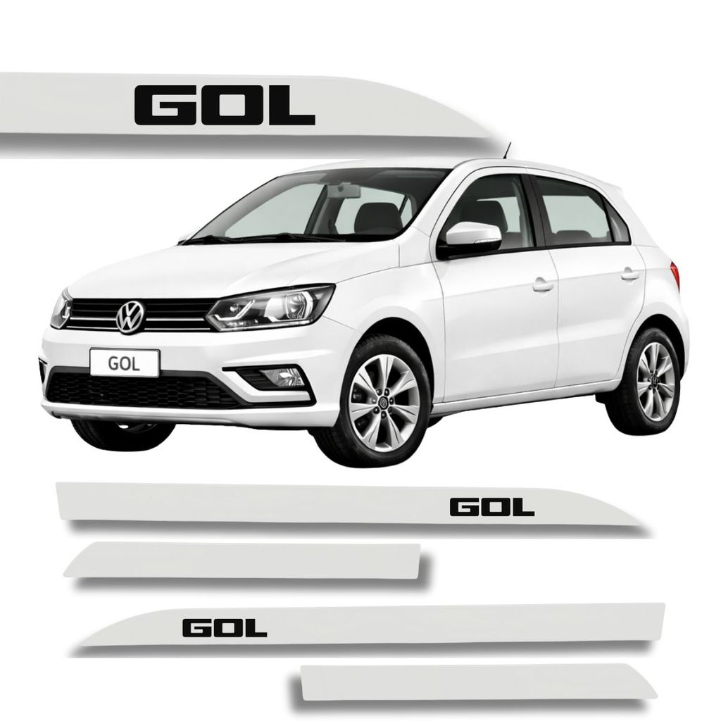 Friso Porta Gol Original Branco Cristal 2010 2025 G5 G6 G7